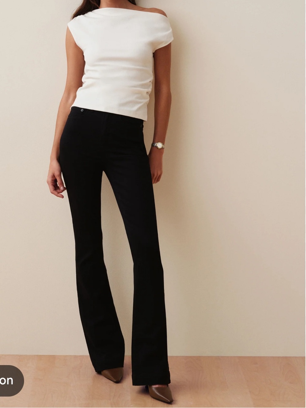 SPANXsculpt™ ReDefine High Waist Flare Jeans Tummy Booty Sculpting NWT 10 Petite